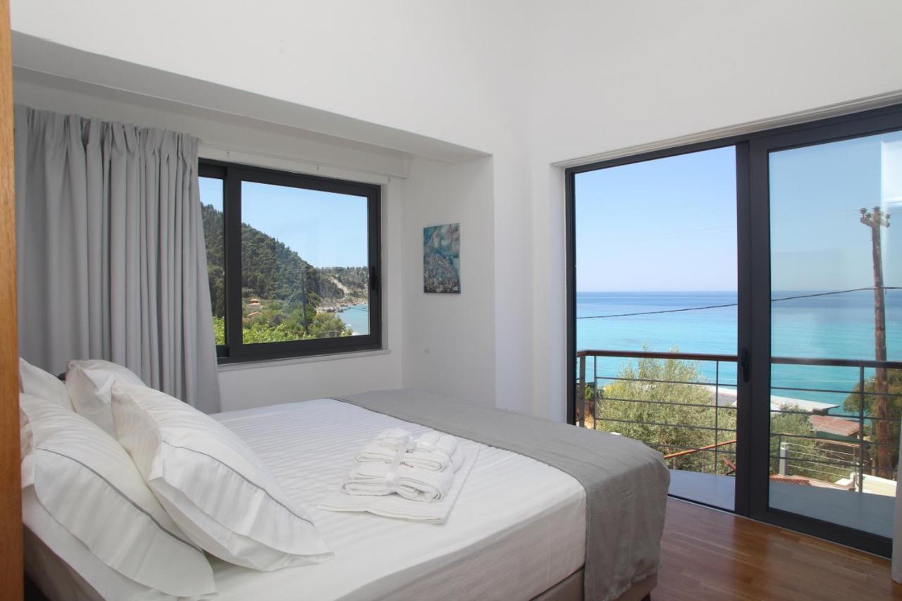 Capro - Milos Bay Villas Áyios Nikítas Екстериор снимка
